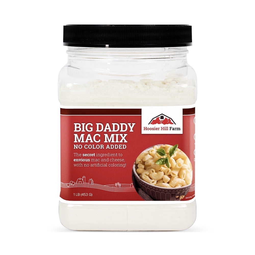 Hoosier Hill Farm Big Daddy Mac Mix, No Color Added, 1 lb Jar