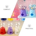 thumbnail image 4 of KAKOWELY 6 piezas de máquina de chicles, mini dispensador de caramelos de plástico para fiestas infantiles., 4 of 5