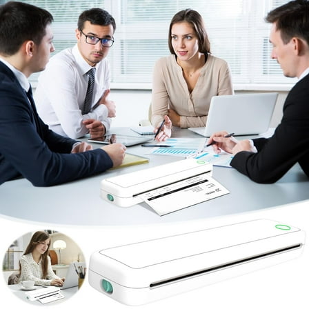 A4 Bluetooth Thermal Printer - Wide Format Ink-Free Photo & Homework Printer for Students - Portable Wireless Printing