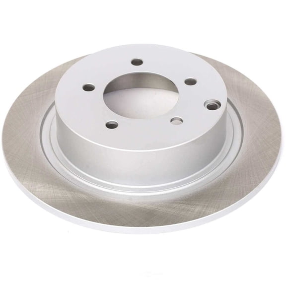 PowerStop AR83069SCR Rear Coated Hat and Edge Rotor