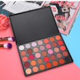 thumbnail image 4 of Paleta de sombras de ojos, pigmento en polvo brillante, juego de maquillaje de belleza cosmético desnudo mate (35F), 4 of 8