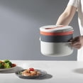 thumbnail image 4 of Vaporizador de verduras para horno microondas Macarena con tapa PP, 4 of 8