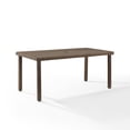 thumbnail image 4 of Outdoor Dining Table - Patio Table with Umbrella Hole - Modern Wicker Table - Durable Lawn Table - 67.5" Wide, 4 of 6