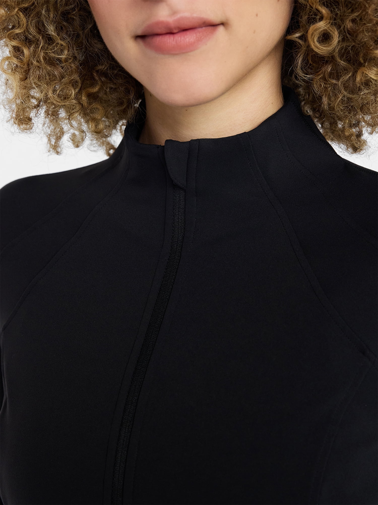 Avia Women's and Women's Plus SoftSculpt Zip Up Active Jacket, Sizes XS-4X