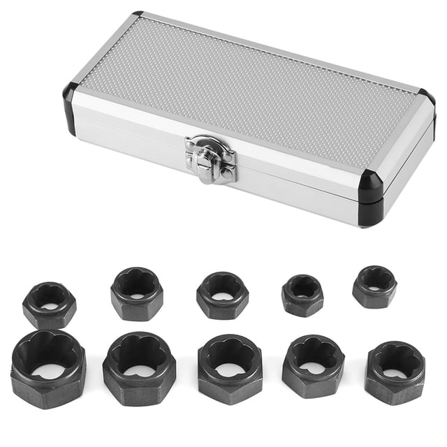 Kit d'Outils de Filetage pour Dénudage Kit d'Outils de Filetage pour Dénudage 10 Pièces Endommagées