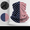 thumbnail image 4 of Helii UPF 50+ American Flag Face Mask Neck Gaiter – Cooling Dust Balaclava for Men Women, Breathable USA Flag Outdoor Mask for Fishing Hiking Red,One Size, 4 of 6