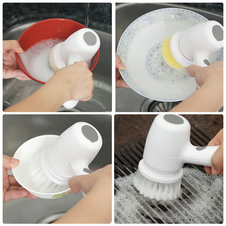 Electric Cleaning Brush, Waterproof Electric Spin Scrubber