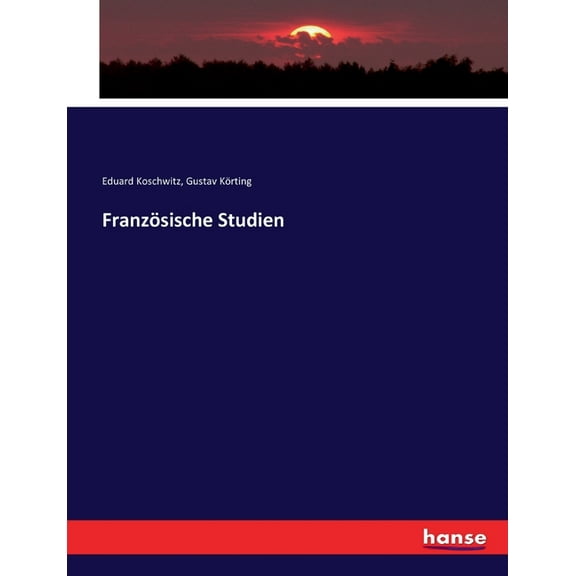 Französische Studien, (Paperback)
