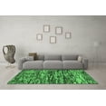 thumbnail image 3 of Ahgly Company Indoor Rectangle Southwestern Emerald Green Country Area Rugs, 8' x 10', 3 of 4