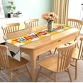 thumbnail image 2 of Thank You Teachers Table Runner Teacher Appreciation Week Party Decoration Home Kitchen Dining Room Decor (13.8" x 71"), 2 of 5