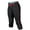 Black/Red, variant on Easton Pro Fastpitch Women's Softball Piped Belt Loops Pants, White/Red, XX-Large