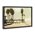 thumbnail image 3 of Stupell Industries Coastal Tropical Beach Walkway Black Floating Frame Canvas Art, 31 x 21, by Noah Bay, 3 of 8