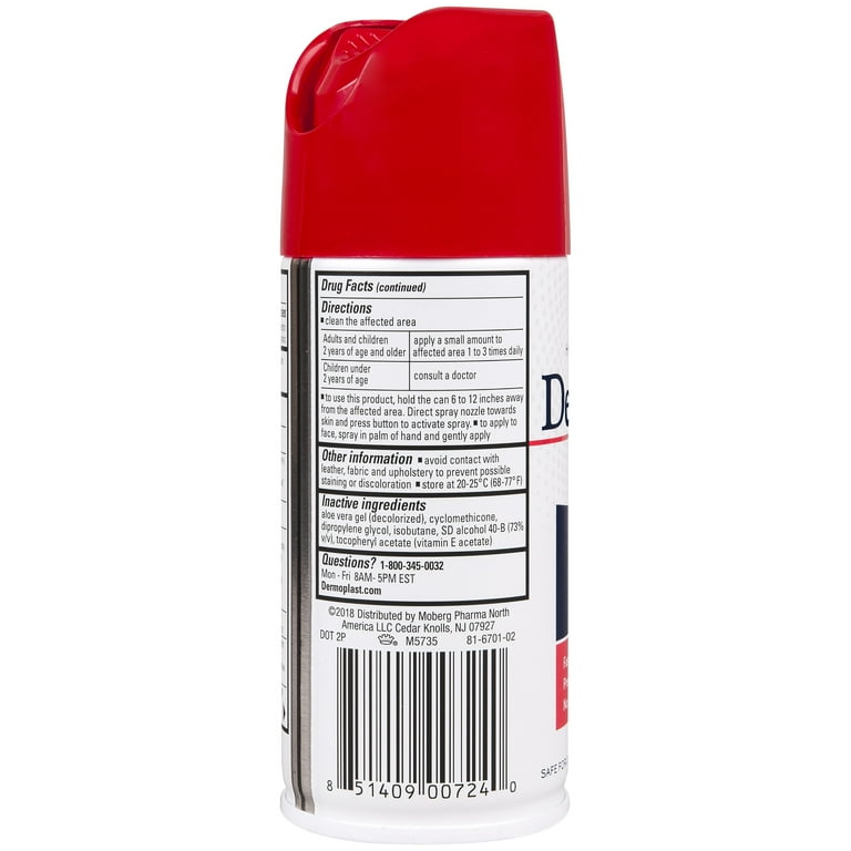 Dermoplast Pain Relieving Antibacterial Spray, Hospital Strength - 2.75 oz