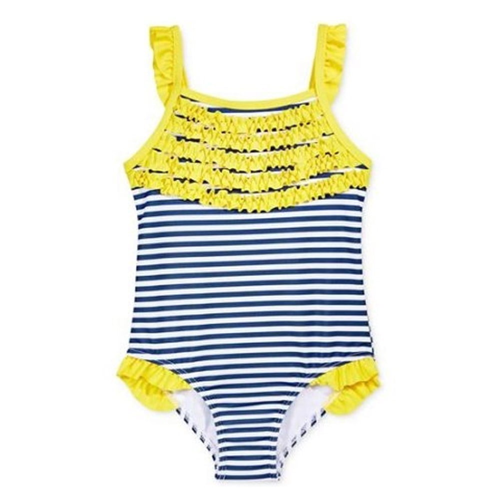 yellow swimsuit walmart