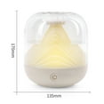 thumbnail image 1 of Humidificador Mini aromaterapia de escritorio 1800mAh lámpara de ambiente USB 700ml humidificador de gran capacidad para el hogar purificador de aire del dormitorio yeacher estándar, 1 of 6