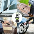 thumbnail image 5 of TEBRU Electric Pressure Washer, 3500 Max PSI, 2.4 GPM Power Washer Machine with Hose Reel, 32FT Hose, 5 Quick Connect Nozzles, Foam Cannon Portable to Clean Patios, Cars, Fences, Driveways, 5 of 12