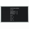 Aarco Products BOFD3660 Letter Board Message Center Aluminum Frame