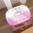 thumbnail image 4 of Toystoory Taburete plegable, asiento pequeño de plástico, silla portátil para terminar, acampar, actividades al aire libre Conjuntos de muebles de dormitorio Rosado Toystoory HA024157-01, 4 of 6