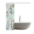 thumbnail image 3 of SUNENAT Vintage Flowers, Antique Flowers Beautiful Vintage Floral Waterproof Polyester Shower Curtain Bathroom 60(Wide) x 72(Height) Inches, 3 of 3