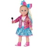 My Life As JoJo Siwa Doll 18-inch Soft Doll Blonde Hair Dance Party Musical Playset, Kids Girls Role Play Toys Fun Playtime, Christmas Stocking Stuffers Holiday Birthday Gifts &CUSTOM Storage Carrier
