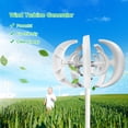 thumbnail image 5 of 1200W Wind Generator with Controller 5 Minitype Lantern Wind Generator Kit Clear Energy Windmill for Home Highways Boats, 5 of 7