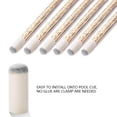 thumbnail image 2 of Herwey 100Pcs Durable Plastic Billiard Replacement Pool Cue Tips Lot Accessory, 2 of 8