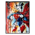 thumbnail image 1 of Disney Graffiti Art Canvas Paintings Mickey Mouse and Donald Duck Street Art Poster and Print Wall Art Picture for Home Decor20x25cm Unframed Gao Jinjia LED, 1 of 2
