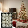 thumbnail image 5 of Christmas Decorations Indoor 8cm Antique Christmas Balls Decorative Ornament Christmas Tree Ornament Christmas Balls Outdoor Decor, 5 of 9