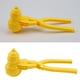 thumbnail image 2 of Herramienta para hacer bolas de nieve con forma de muñeco de nieve, pinzas para bolas de nieve con mango (amarillo) Likrtyny Para estrenar, 2 of 8