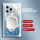 thumbnail image 1 of Funda de teléfono con espejo de concha de perla para iphone 14, 12 Pro Max, 11, 13 Pro, X, XS, XR, funda de TPU suave Fivean unisex, 1 of 2