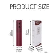 thumbnail image 2 of Oleegame 1PC Black Can Opener Electric Wine Opener Cork Puller Foil Cutter Included Simple Design Effortless And Wine Cork Removal Convenient Wine Accessory Best Choice For, 2 of 8