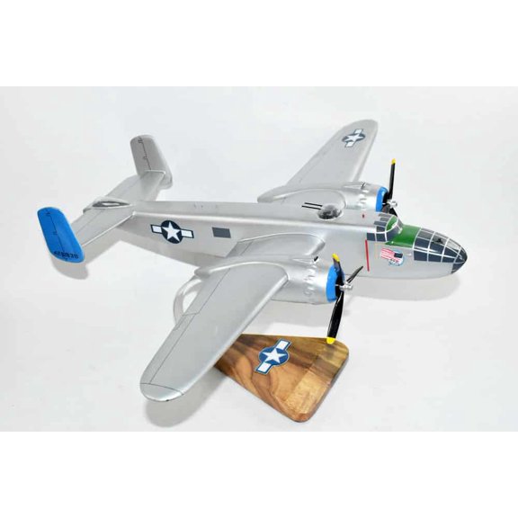 Old Glory North American B-25 Mitchell Model, 1/45th Scale, Mahogany, WWII, North American