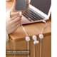 thumbnail image 3 of 8 Pcs Magnetic Cable Holders, Cable Holders, Cable Clips, Self Adhesive Cable Organiser Desk Desk for Desk Nightstand, Charging Cables (White), 3 of 5