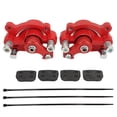 thumbnail image 2 of Pad Front Rear Disc Brake Caliper Metal 50mm Hole Center Distance Brake Pump Caliper With Brake Pad For 43cc 47cc 49cc ATV, 2 of 8