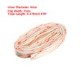 thumbnail image 5 of Uxcell 5pcs Fiberglass Heat Shield Sleeve 4mm(5/32-inch) ID x 2.87ft Sleeving Pipe, 5 of 5