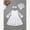 Leaf, variant on Baby Christening Dress White Baptism Gowns for Girl Infant Lace Long Sleeve Tulle Outfits 0-3 Months