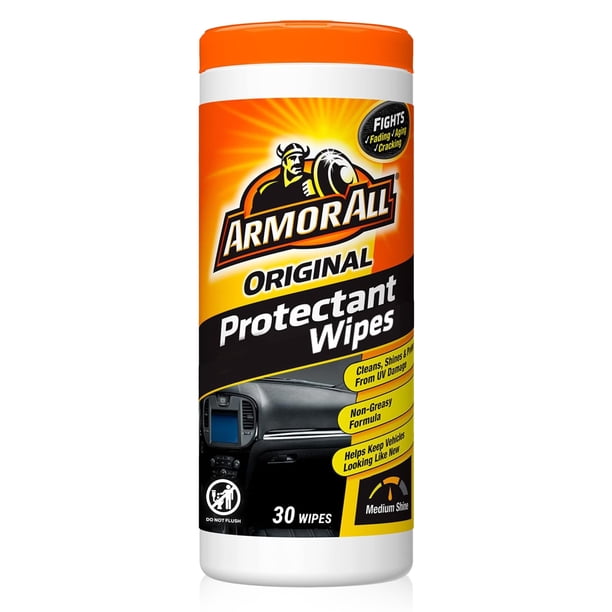 Toallitas limpiadoras para interiores de automóviles Armor All Original, 30 unidades