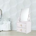 thumbnail image 4 of Miangastore Boîte de Rangement pour Cosmétiques de Table Miroir Cosmétique pour Commode, 4 of 8