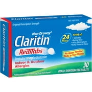 Claritin, 24 Hour Allergy RediTabs 30 Tablets, 30 Count