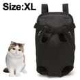 thumbnail image 1 of Mochila para perros, patas delanteras, mochila para mascotas para perros pequeños a medianos, manos aprobadas por aerolíneas, bolsa de viaje para gatos gratis para caminar, senderismo, bicicleta y motocicleta Ormromra 220288-5, 1 of 8