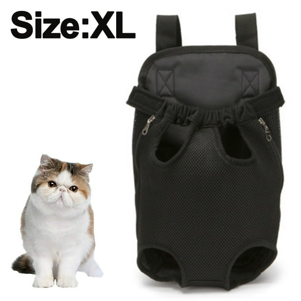 Mochila transportadora para perros, con patas hacia afuera, mochila transportadora para mascotas orientada hacia perros pequeños, medianos y grandes, manos aprobadas por aerolíneas, bolsa de viaje