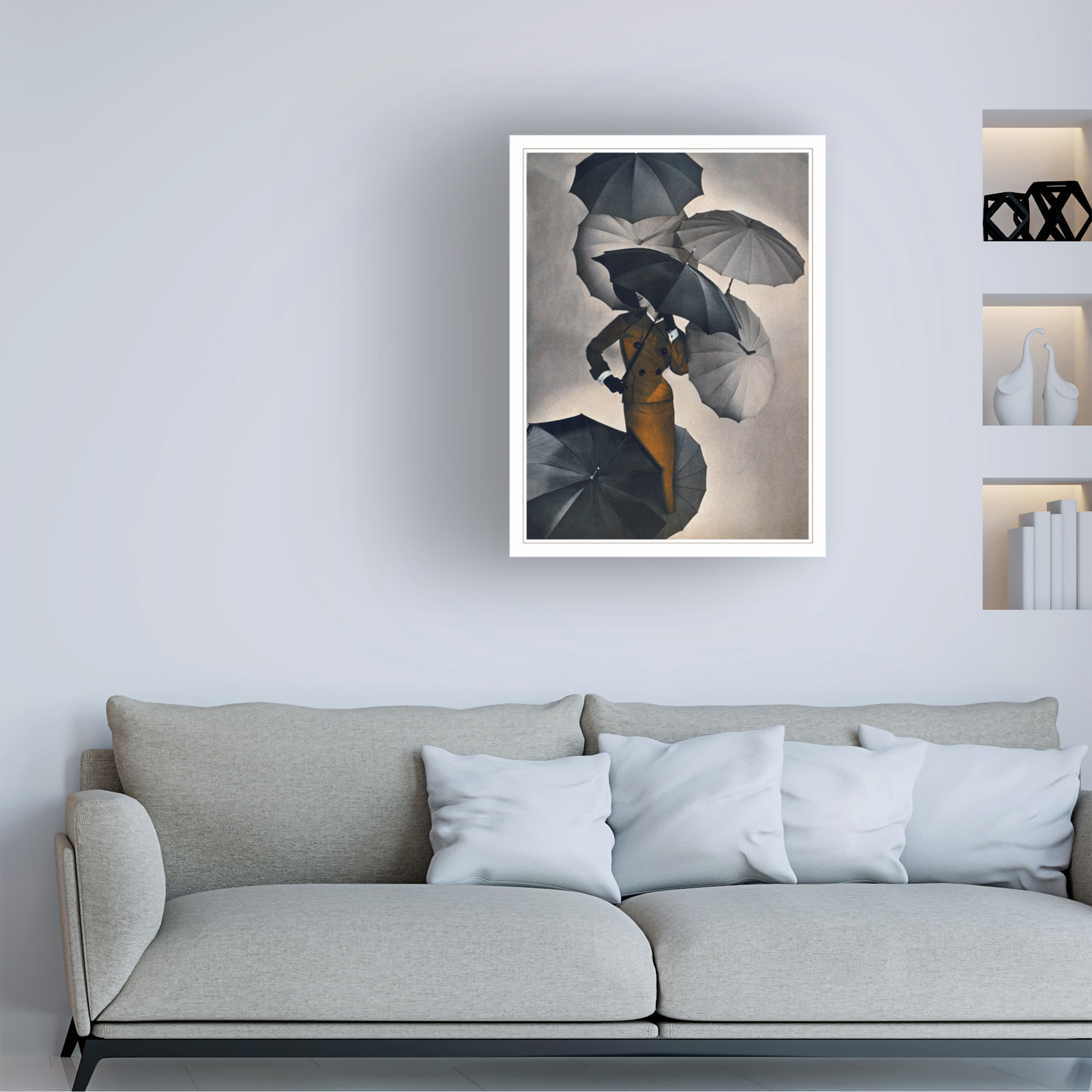 Trademark Fine Art 'Fashion Women 19' Canvas Art by Vintage Lavoie