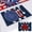 A, variant on SDJMa 4th of July Patriotic Placemats Set of 4, 12x18 Inch Red White and Blue USA Flag Freedom America Table Mats for Memorial Day Veterans Day Party Supplies