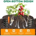 thumbnail image 4 of Round Galvanized Steel Fire Ring Pit for Backyard, Camping, Bonfire; Round Steel Raised Garden Bed Kit, Metal Raised Garden Box for Outdoor Gardening and Planting, 4 of 4