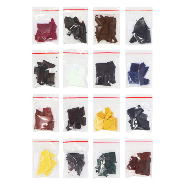 16 Color Candle Dye Chips, Soy Wax Dye Flakes for Candle Making, Candle  Coloring