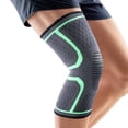 thumbnail image 2 of 1PCS Knee Compression Sleeve Knee Brace for Men Women Knee Pads Running Basketball Weightlifting Gym Workout Sports Protector (1PCS black,XL), 2 of 7
