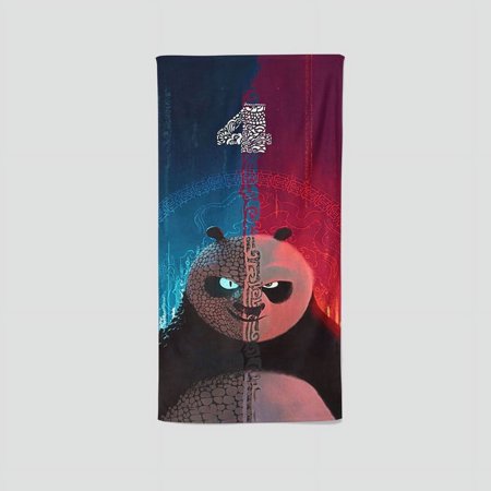 Kung Fu Panda 4 has designed a one-of-a-kind towel, making it an excellent gift for fans. Great for fitness, yoga, boxing, and sunbathing, it measures 13.8"x28.7".