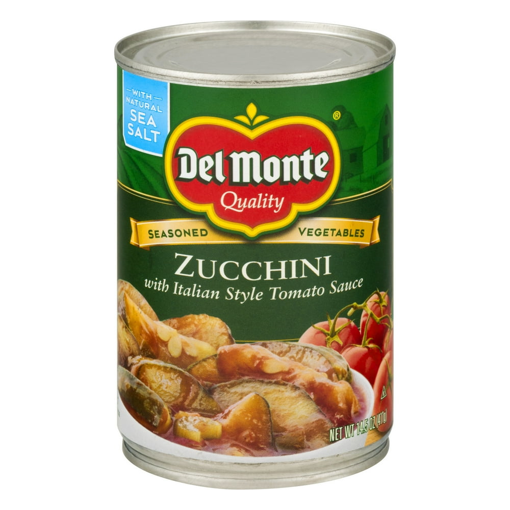 Del Monte Foods Del Monte Zucchini, 14.5 oz, Can