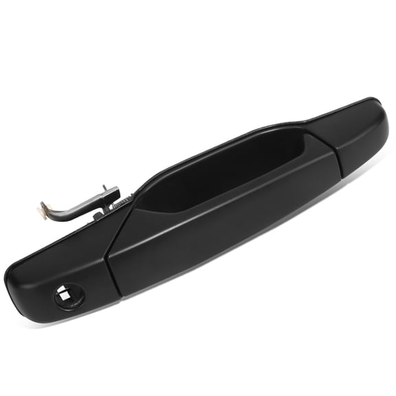 DNA Motoring OEM-DHO-00457 For 2007-2014 Silverado Sierra Tahoe Yukon XL with Key Hole Front Right Outer Door Pull Handle Smooth