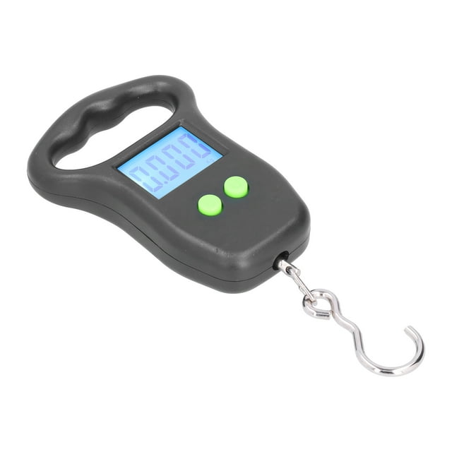 Escala de Gancho de Gancho Electónica Escala de Colgación Digital de Bolsillo Portátil para Equipaje de Bolsas de Aparejo